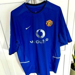 Manchester United jersey size xl nike